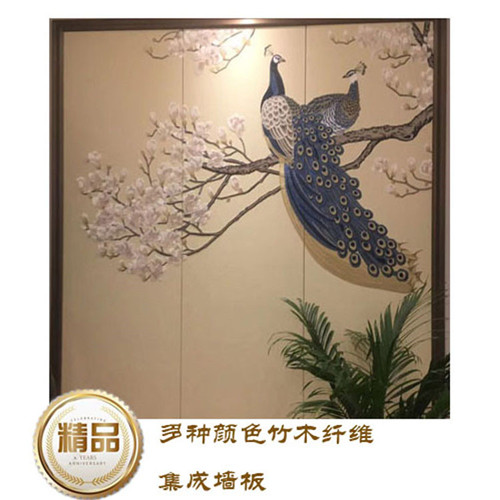 竹木纤维生态墙板安装